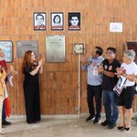 Comissão da Memória descerra placa em homenagem aos estudantes da Ufal